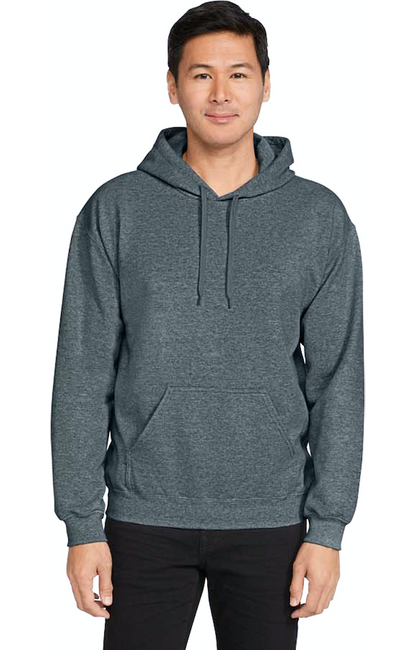 Custom Script Font Embroidered Hooded Sweatshirt/Hoodie with Your Town/City and Zip Code
