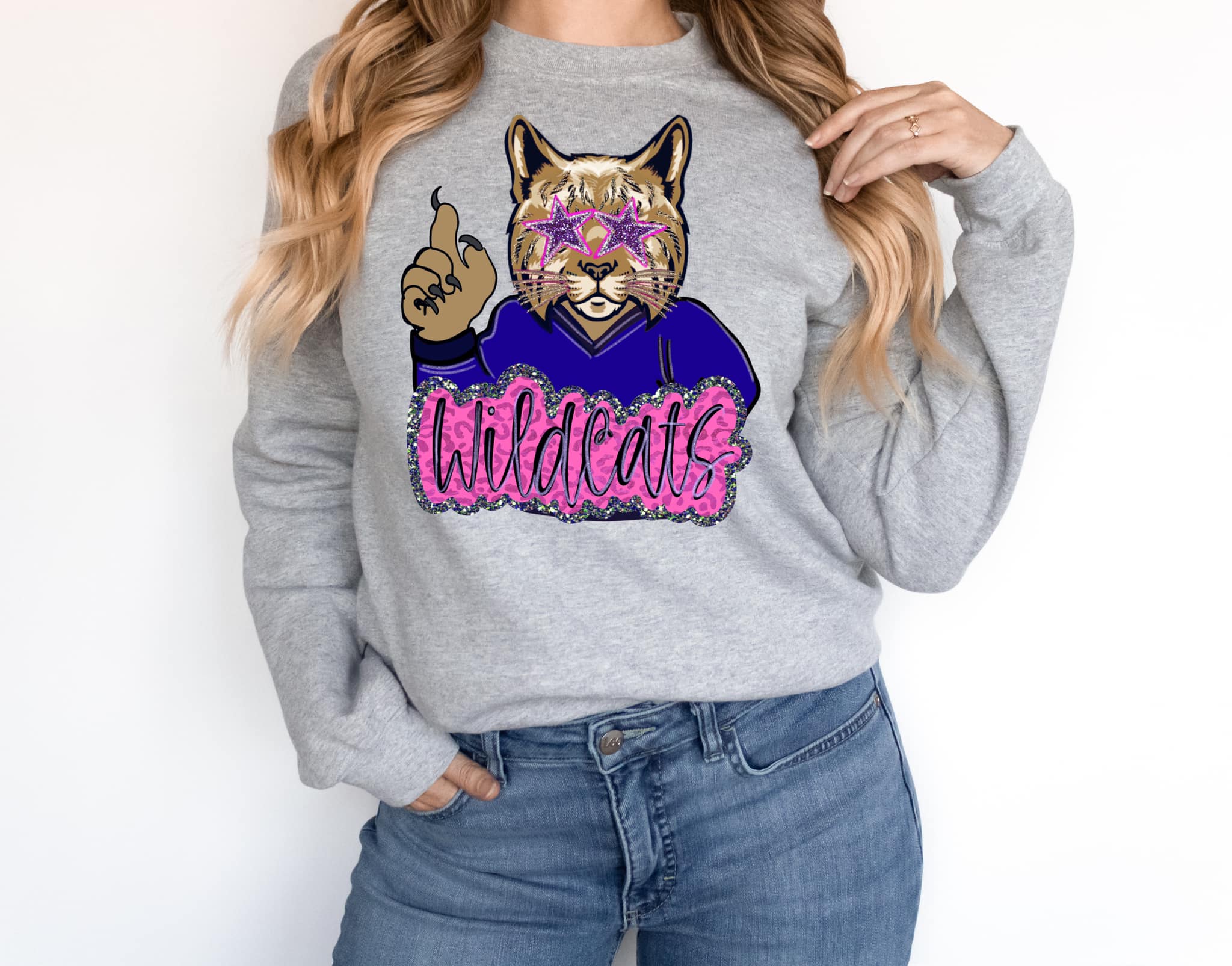 Wildcats Preppy Graphic Tee