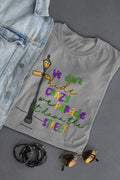 Bourbon Street We Don't Hide Crazy We Parade It Around Mardi Gras Graphic Tee - Merch Girls