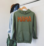 MAMA Western Faux Decorative Embossed Leather Graphic Tee - Merch Girls
