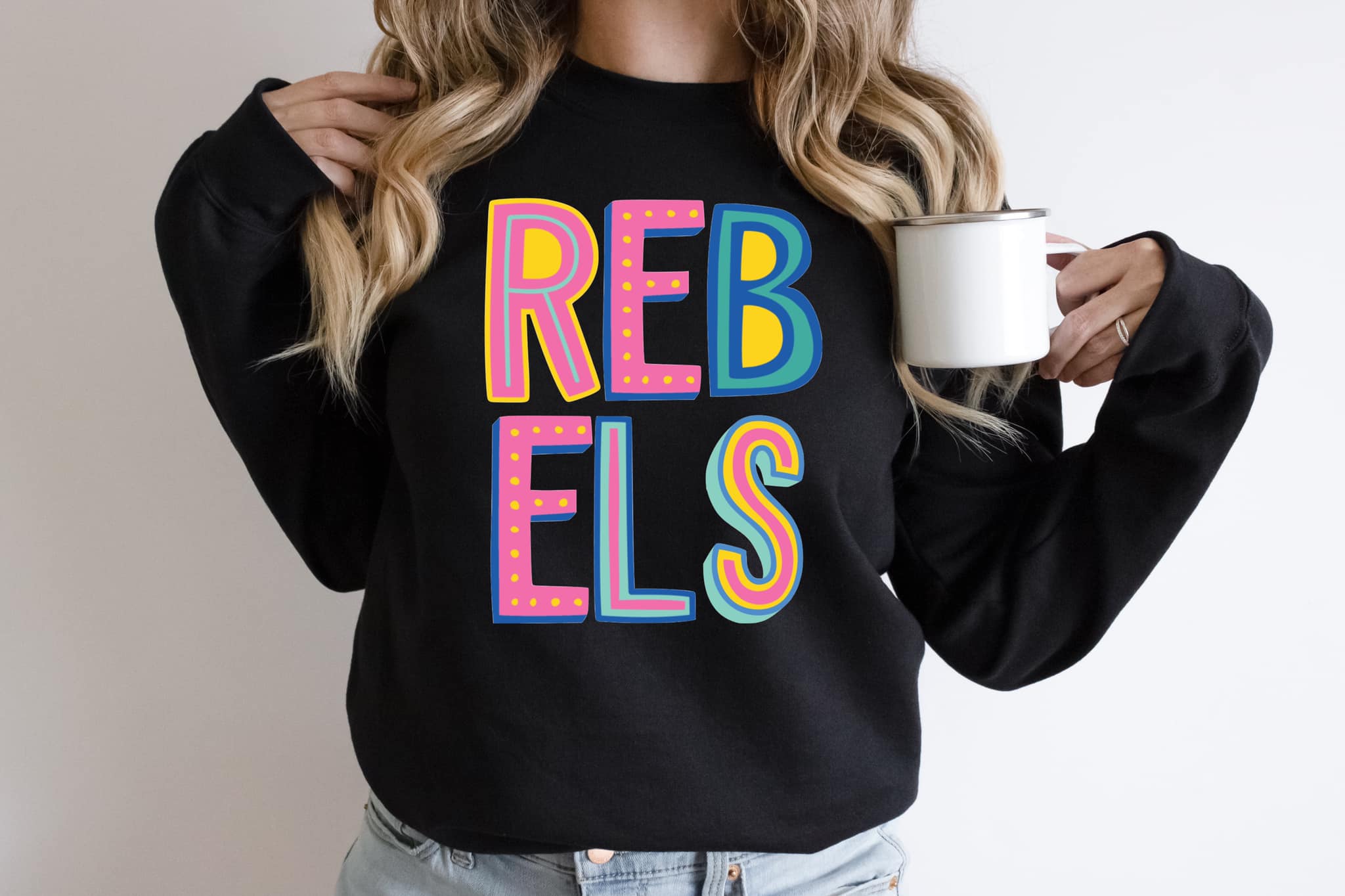 Rebels Colorful Graphic Tee