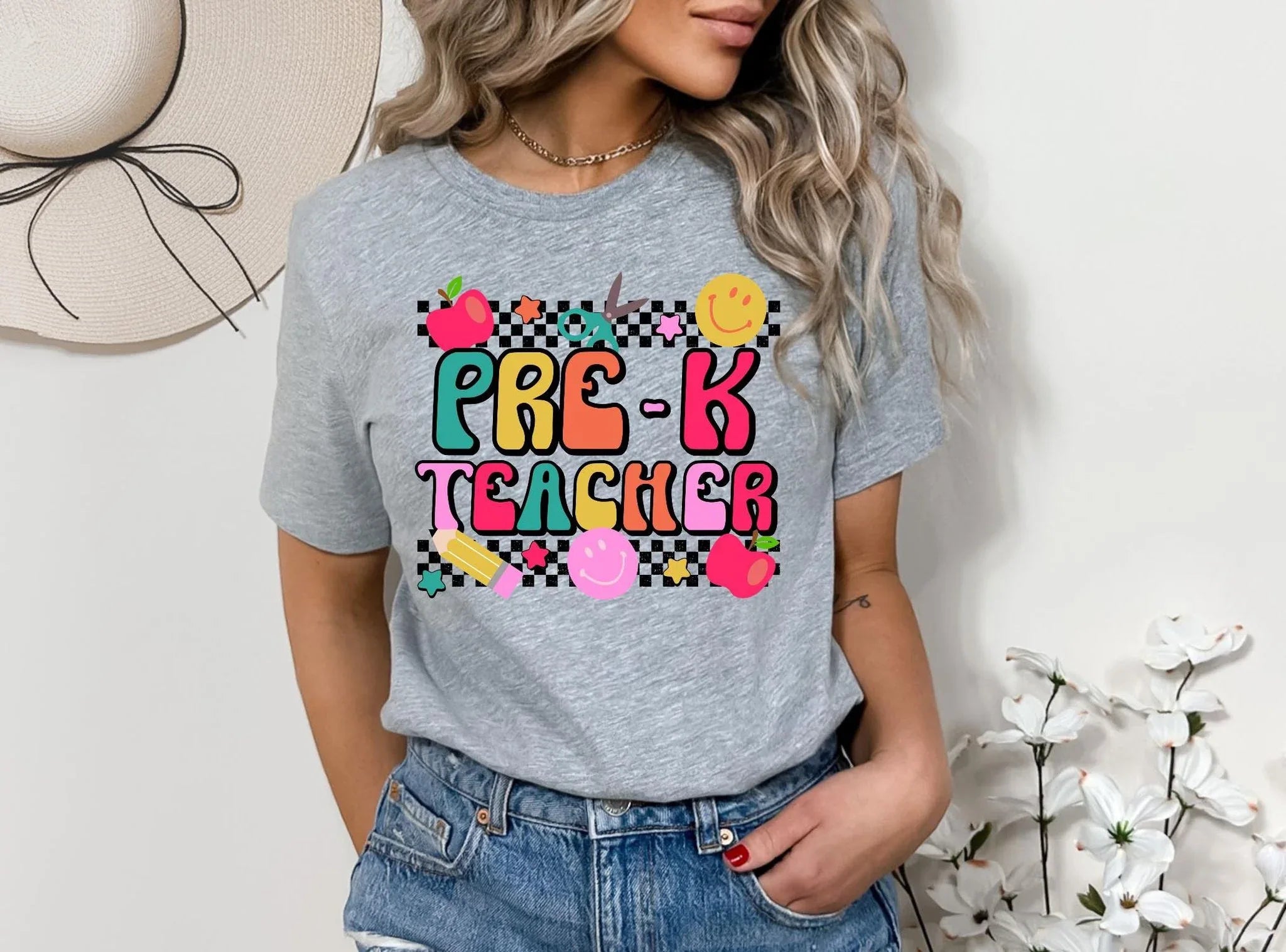 Pre-K Teacher Graphic Tee - Merch Girls