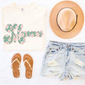 Mama Floral Retro Graphic Tee - Merch Girls