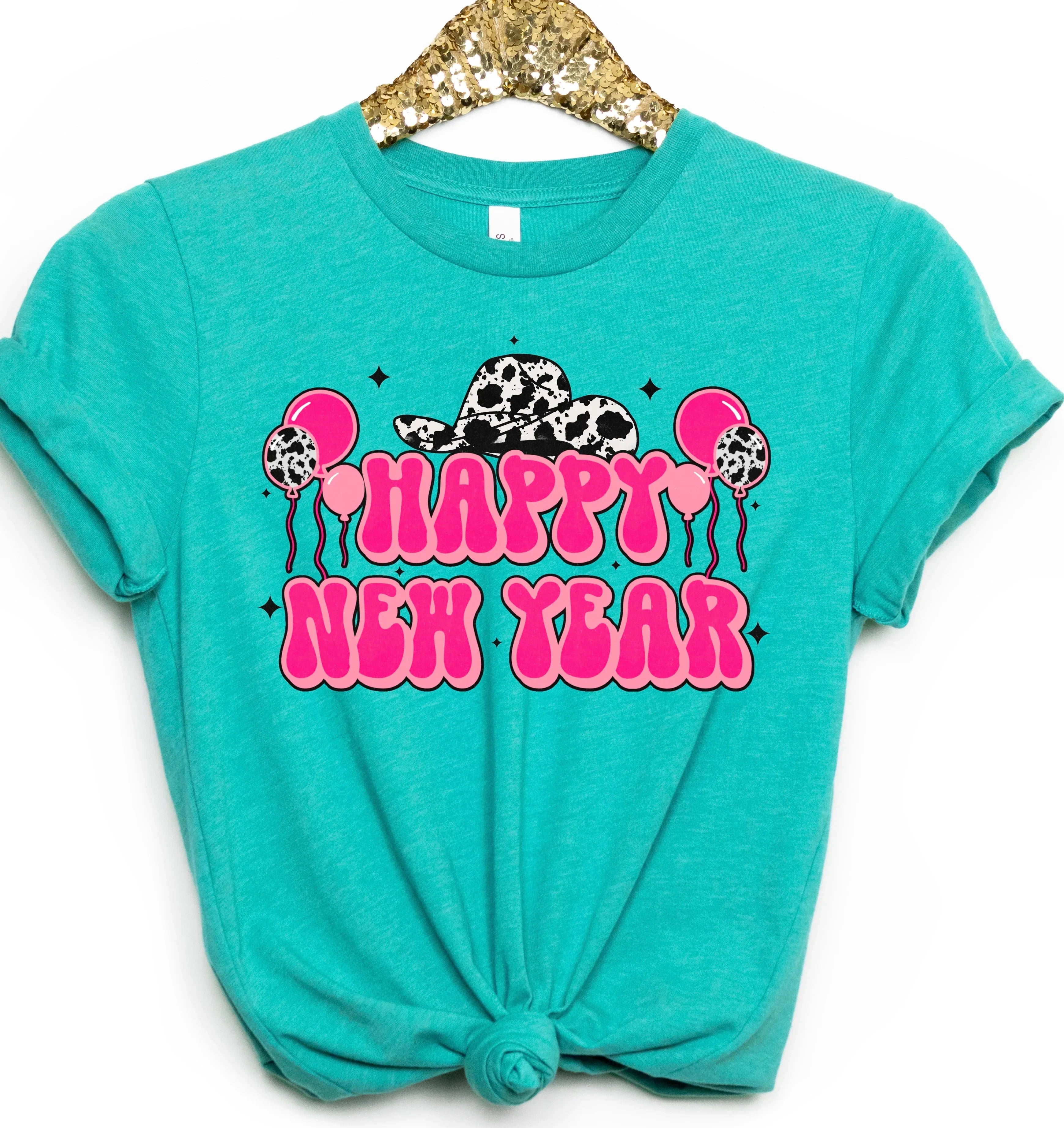 Happy New Year Graphic Tee - Merch Girls