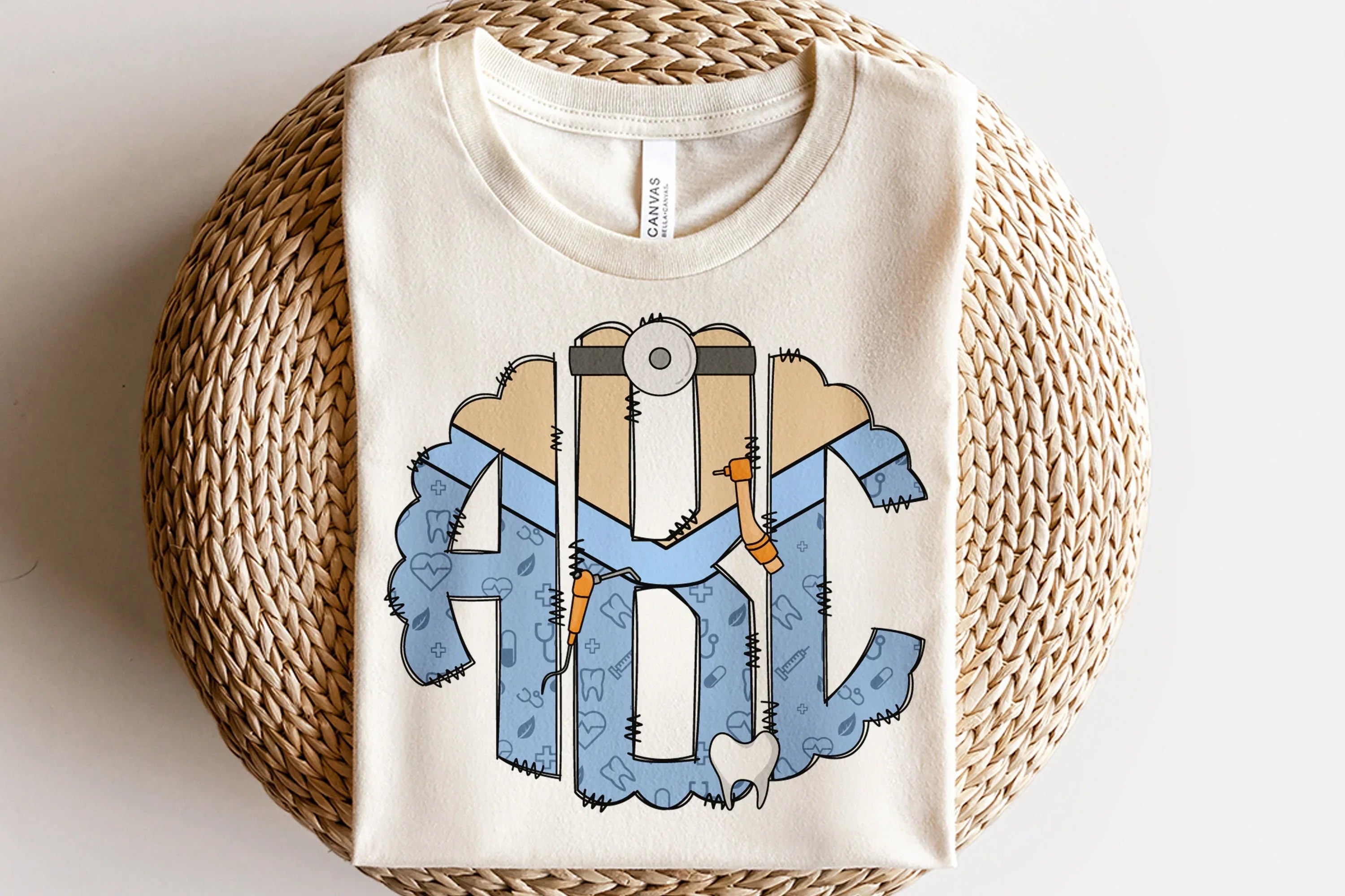 Dentist Monogram Graphic Tee - Merch Girls