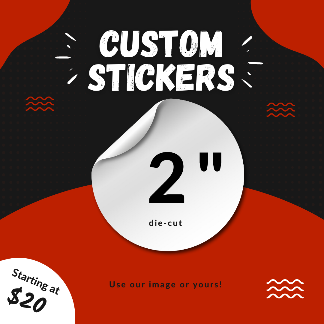 Custom Die-Cut Vinyl Stickers