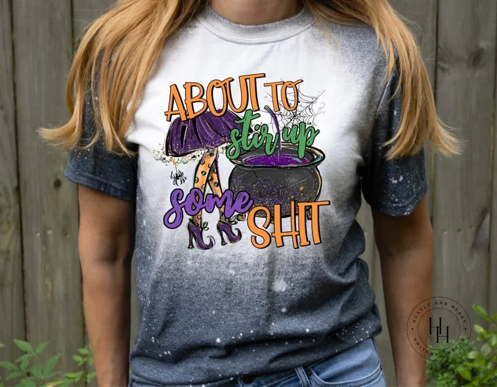 About to stir up some Graphic Tee - Merch Girls