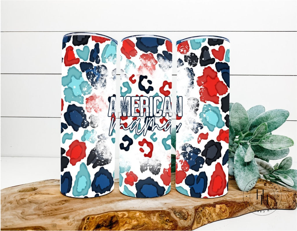 American Mama Completed 20Oz Skinny Tumbler Sublimation