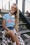 Arkansas Retro State Graphic Tee - Merch Girls
