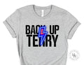 Back up Terry Graphic Tee - Merch Girls