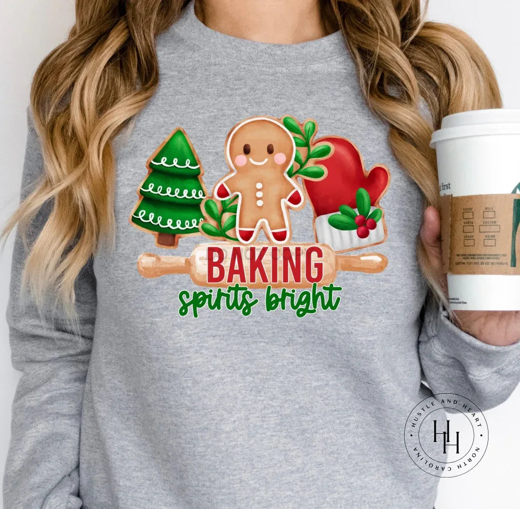 Baking Spirits Bright Graphic Tee - Merch Girls