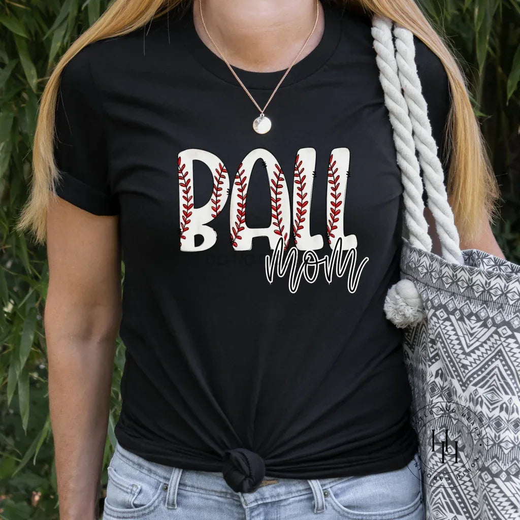 Ball Mom (Baseball) Graphic Tee - Merch Girls