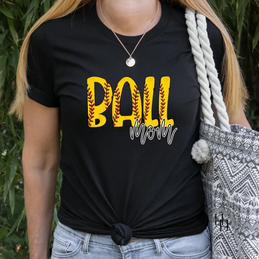 Ball Mom (Softball) Graphic Tee - Merch Girls