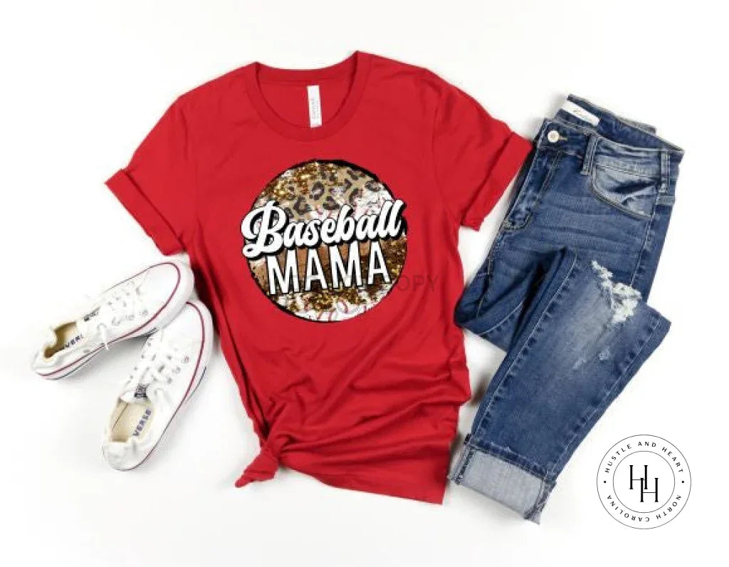 Baseball Mama Graphic Tee - Merch Girls