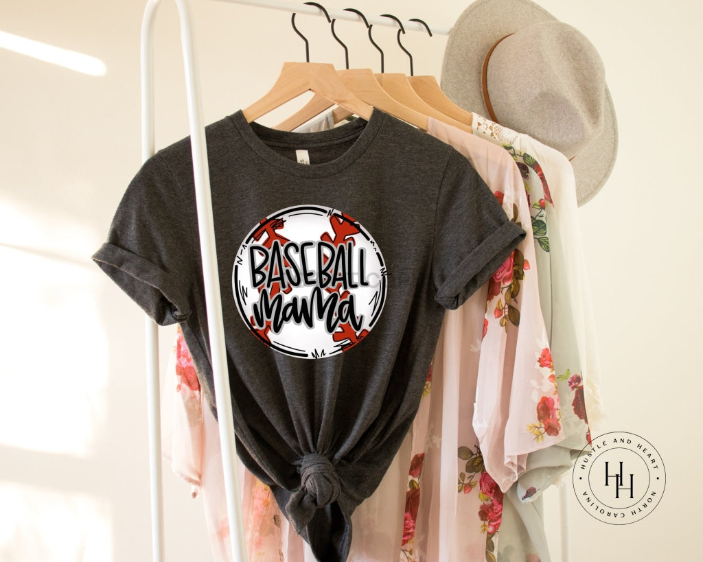 Baseball Mama Graphic Tee Youth Large Dtg