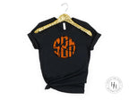 Basketball Monogram Graphic Tee - Merch Girls