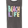 Beach Life Comfort Color Tank Graphic Tee - Merch Girls