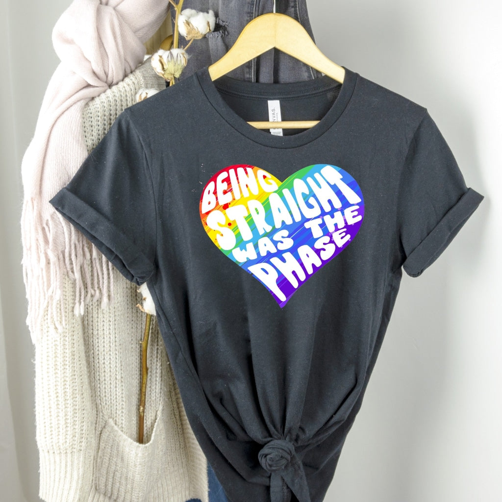 Being Straight Was The Phase Pride Graphic Tee