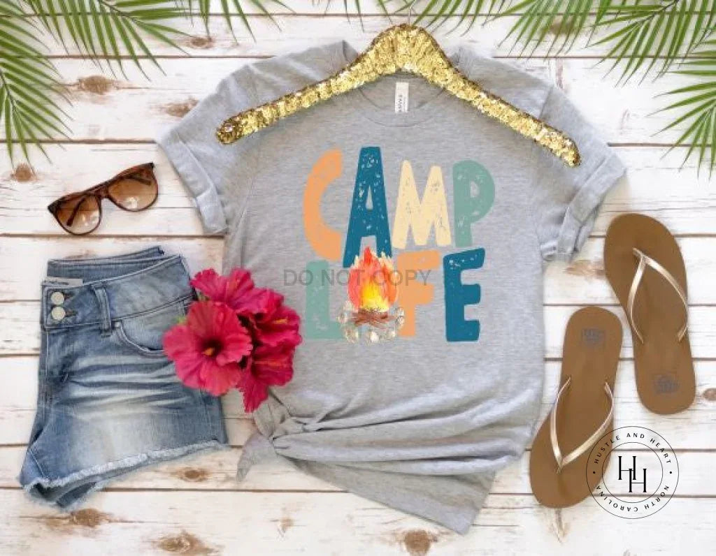 Camp Life Graphic Tee - Merch Girls