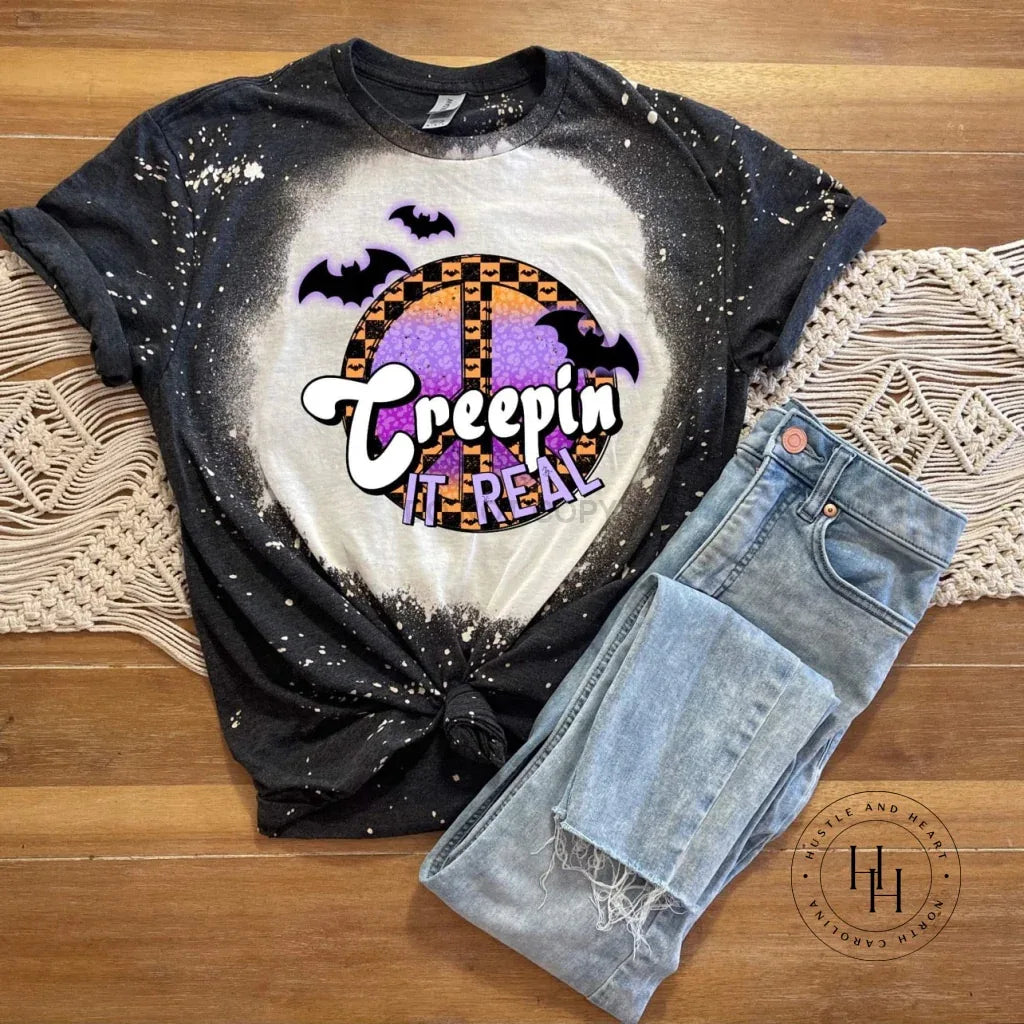 Creepin it real Graphic Tee - Merch Girls