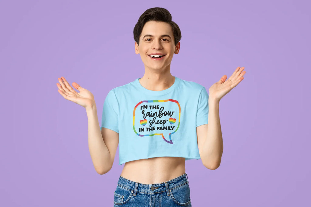 I'm the Rainbow Sheep in the Family Pride Graphic Tee - Merch Girls
