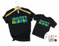 Custom Stacked Wavy Retro Stars Font Design Mockup - No Physical Item! - Merch Girls