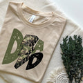 Dad Camo Lightning Bolt Graphic Tee - Merch Girls
