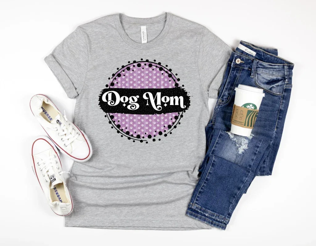 Dog Mom Graphic Tee - Merch Girls