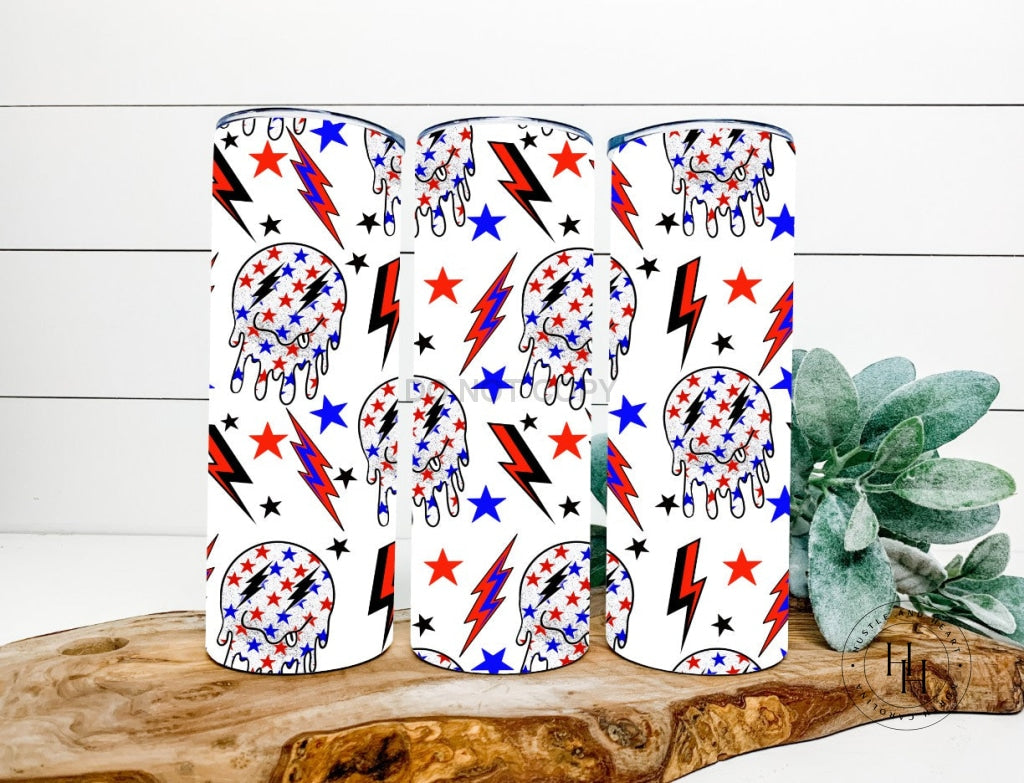 Drippy 4Th Of July Completed 20Oz Skinny Tumbler Sublimation