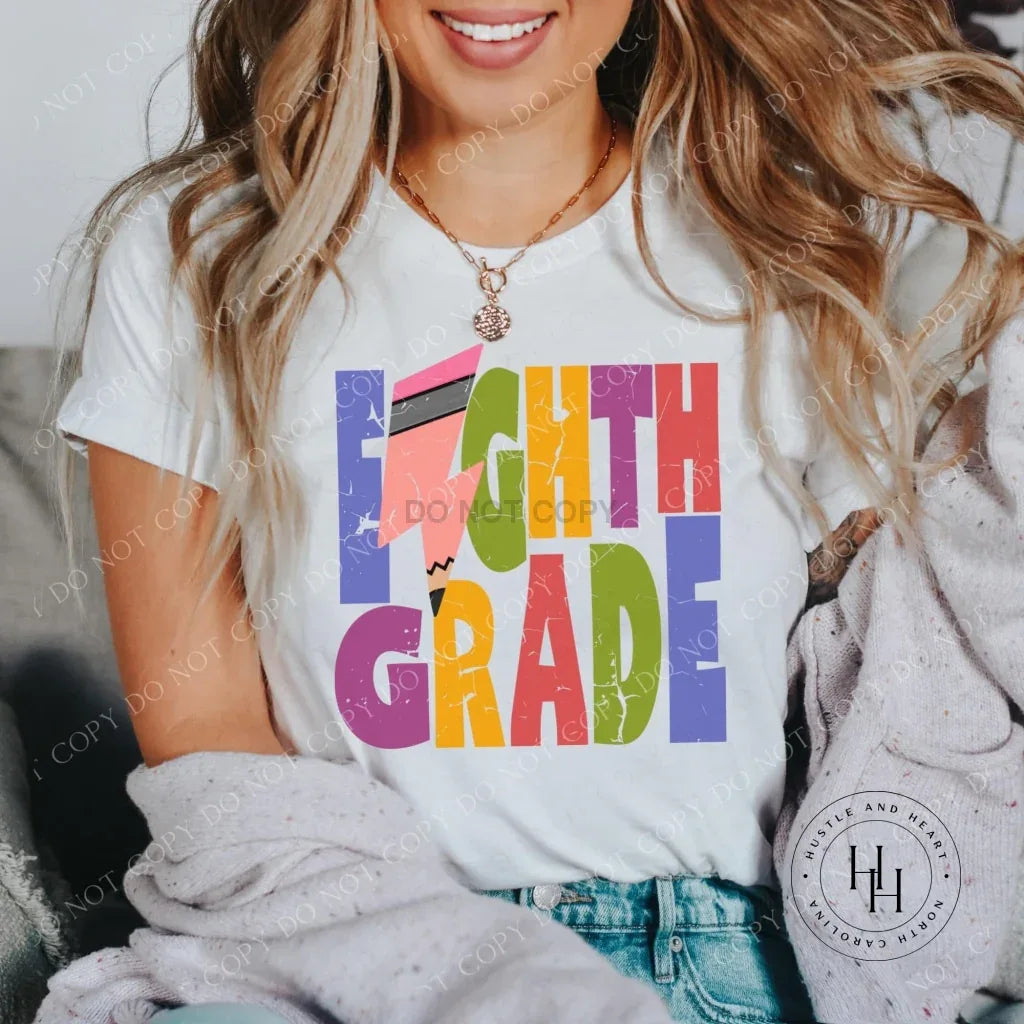 Eighth Grade Bolt Graphic Tee - Merch Girls