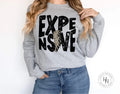 Expensive Lightning Bolt Graphic Tee - Merch Girls