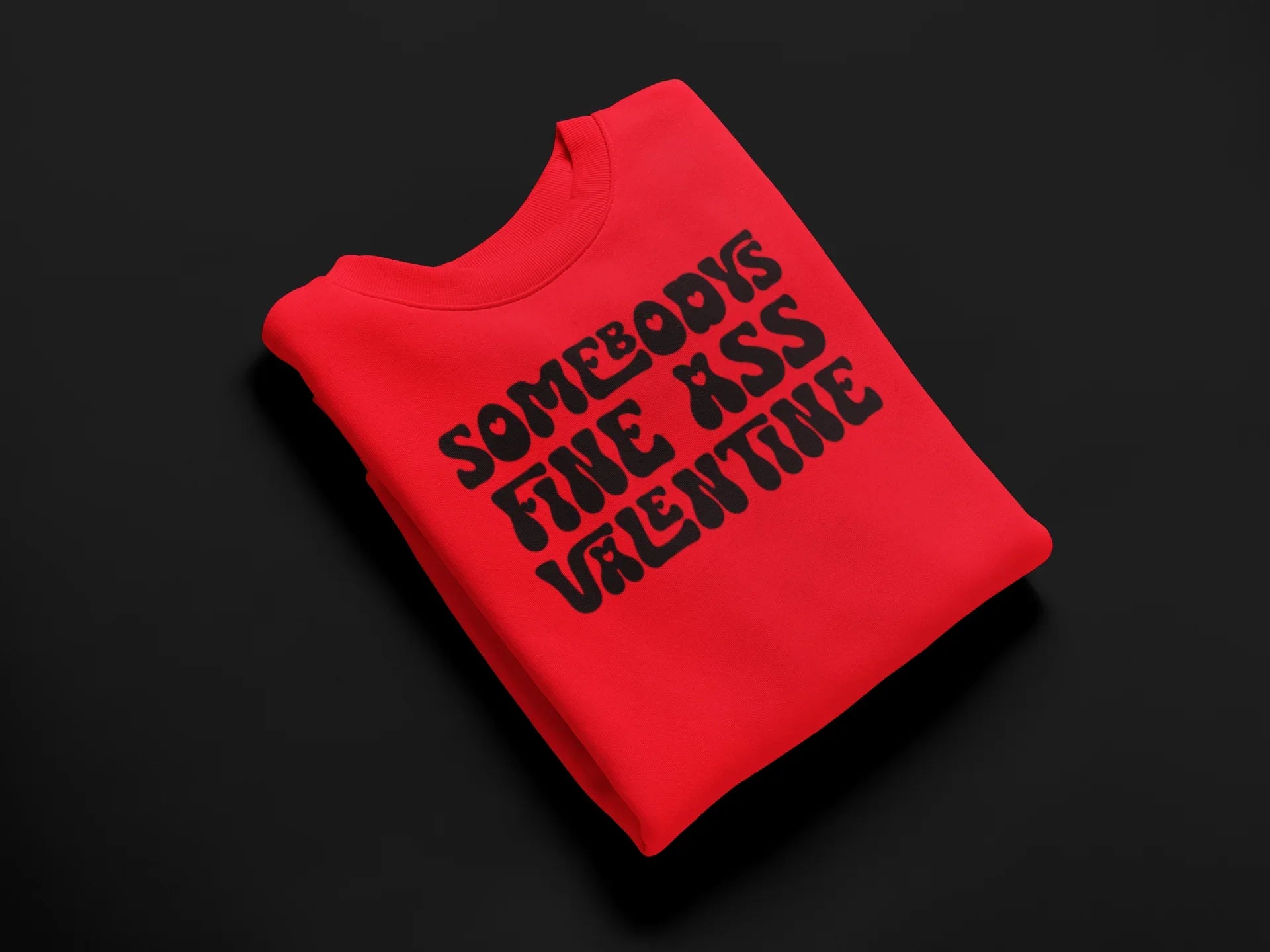 Somebody's Fine Ass Valentine Valentine's Day Graphic Tee - Merch Girls