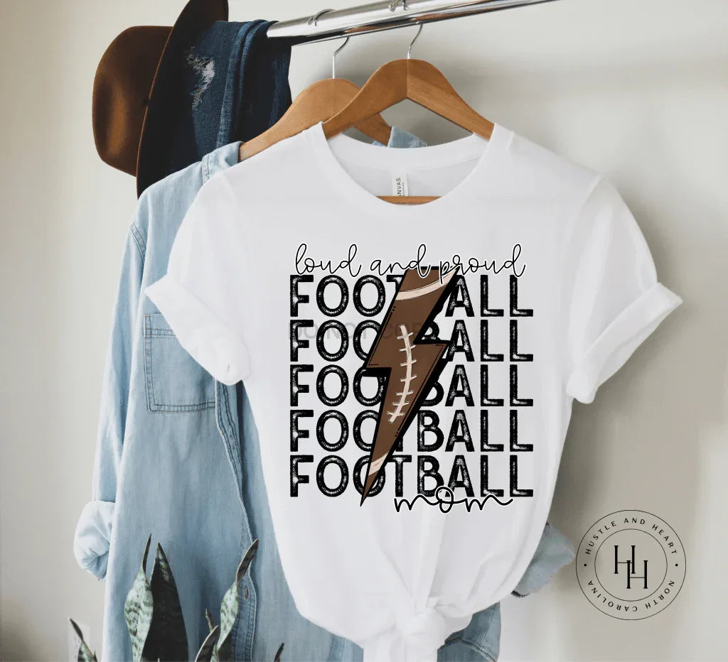 Football Mom Lightning Bolt - Merch Girls