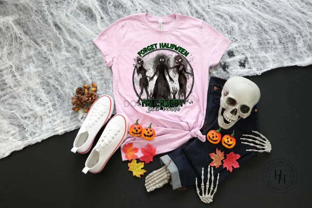 Forget Halloween Graphic Tee - Merch Girls