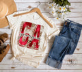GA Georgia Red Graphic Tee - Merch Girls