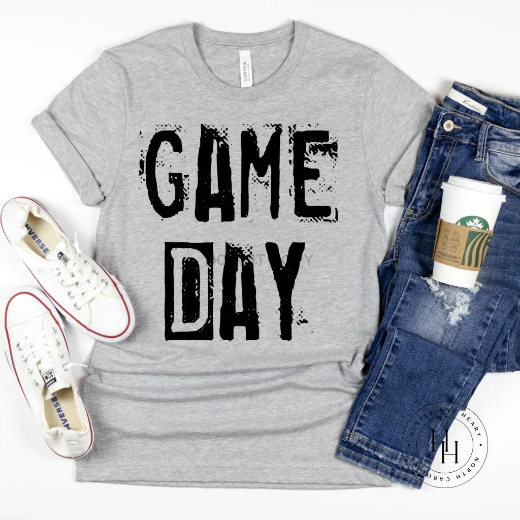 Game Day Black Burnbook Graphic Tee - Merch Girls