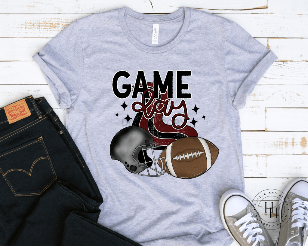 Game Day Cardinal Graphic Tee Shirt