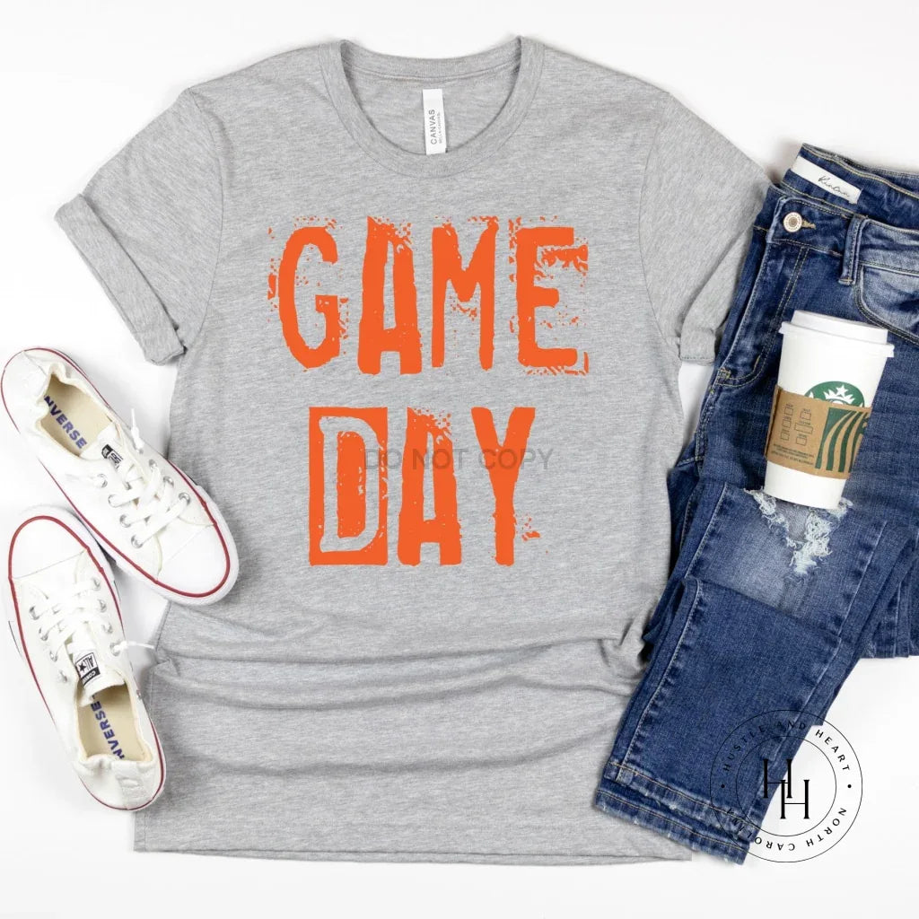 Game Day Orange Burnbook Graphic Tee - Merch Girls