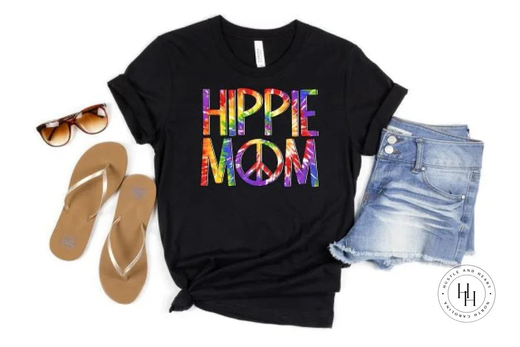 Hippie Mom Graphic Tee - Merch Girls