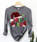 Holly Jolly Vibes Graphic Tee - Merch Girls