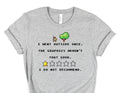 I Went OutSide Once Graphic Tee - Merch Girls