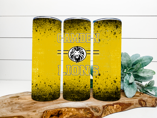 Camden Lions Completed 20oz Skinny Tumbler