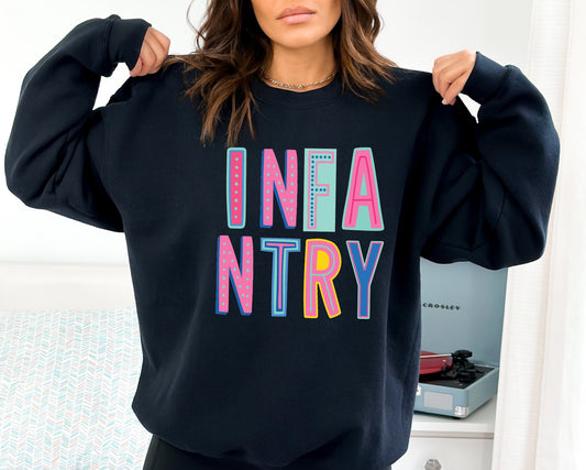 Infantry Colorful Graphic Tee