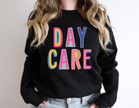 Daycare Colorful Graphic Tee