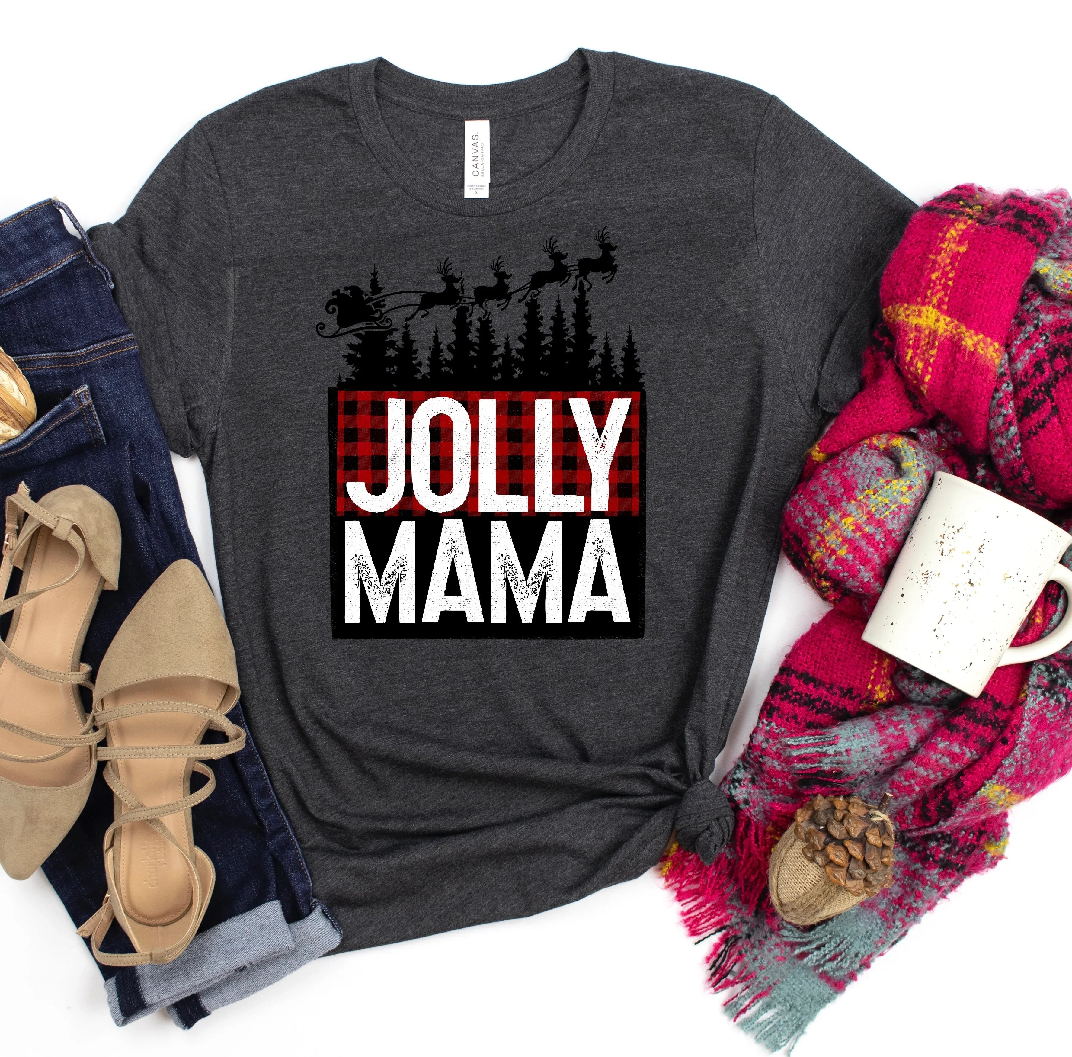 Jolly Mama Graphic Tee - Merch Girls