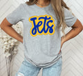 Jets Faux Applique Graphic Tee