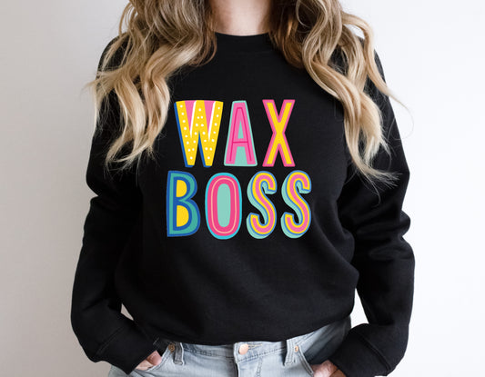 Wax Boss Colorful Graphic Tee