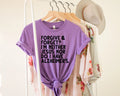 Forgive & Forget Graphic Tee - Merch Girls