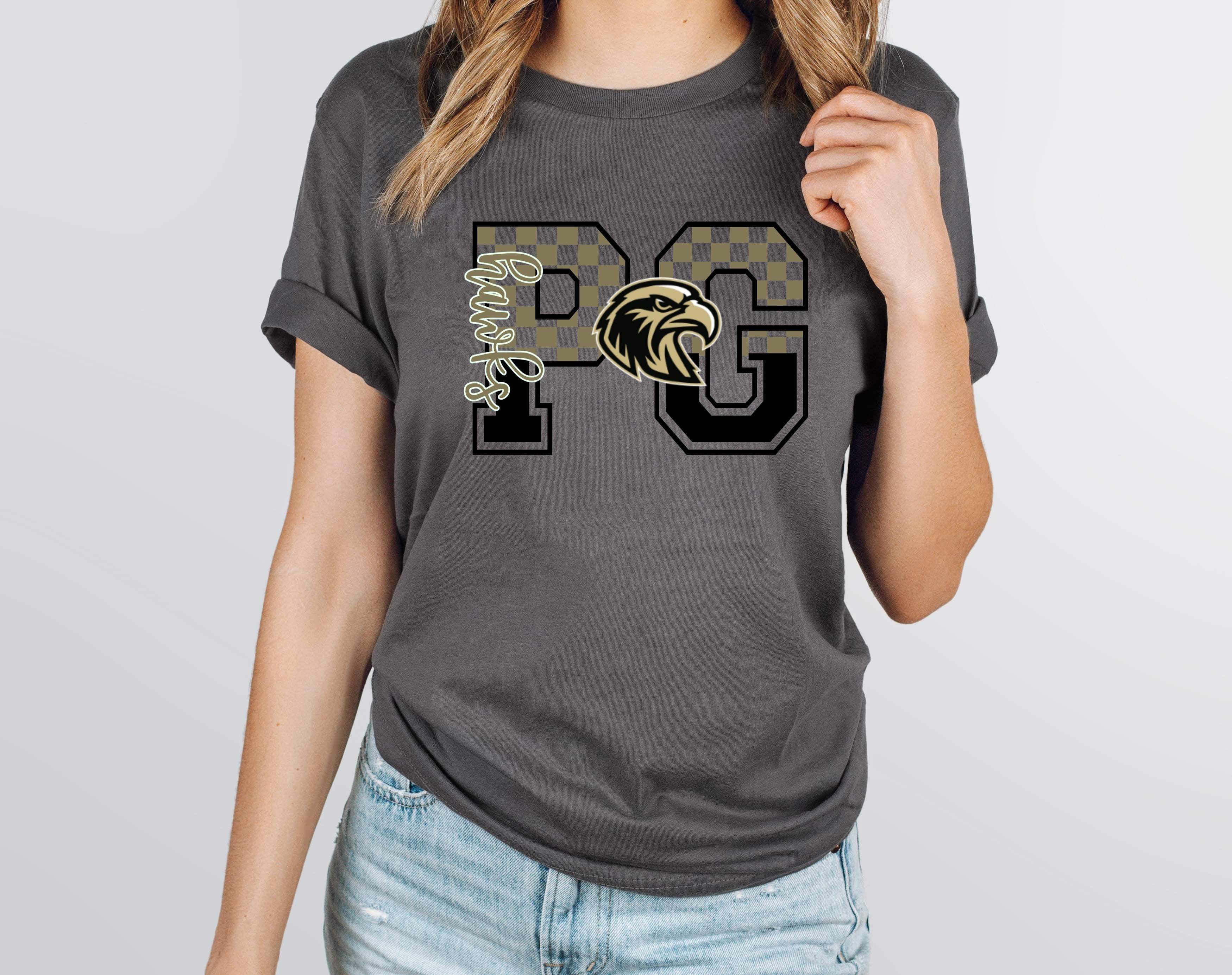 PG Hawks Checkered DTF Transfer - Merch Girls