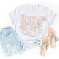 Indiana Floral Graphic Tee - Merch Girls